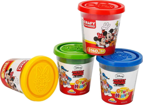 Mickey Mouse 4'Lü Oyun Hamuru 560 Gr