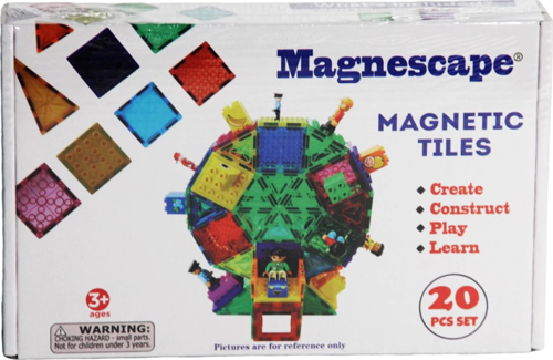 Magnescape Magnetic Tiles 20 Parça