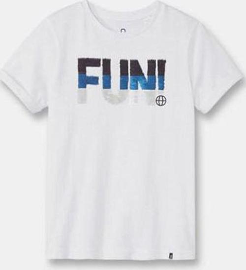ERKEK ÇOCUK FUN SMİLE DEĞİŞEN PULLU KISA KOL TİŞÖRT