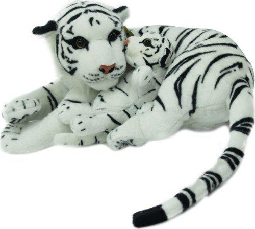 Peluş Kaplan Anne Ve Yavrusu