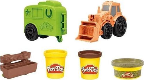 F1012 Play-Doh Çalışkan Traktör Ve Römork