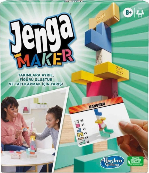 F4528 Hasbro Gaming - Jenga Maker +8 Yaş