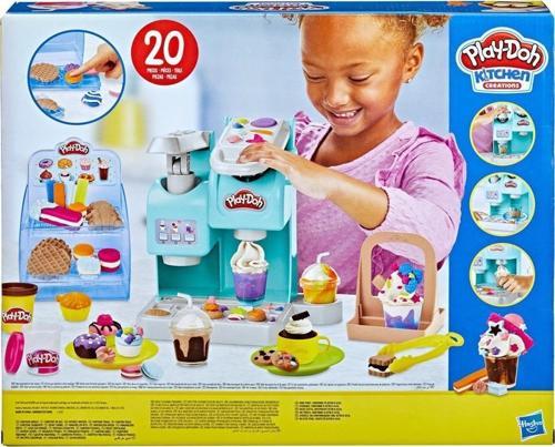 F5836 Play-Doh Süper Renkli Kafe Oyun Seti +3 Yaş