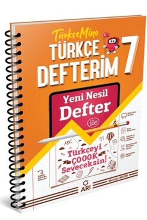 Arı Yayıncılık 7.Sınıf Türkçemino Türkçe Defterim