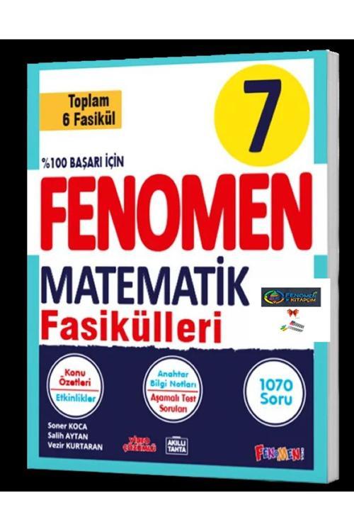 Fenomen Yayıncılık Yayıncılık 7.Sınıf Matematik Fasikül Seti (1-2-3-4-5-6. Sayılar)