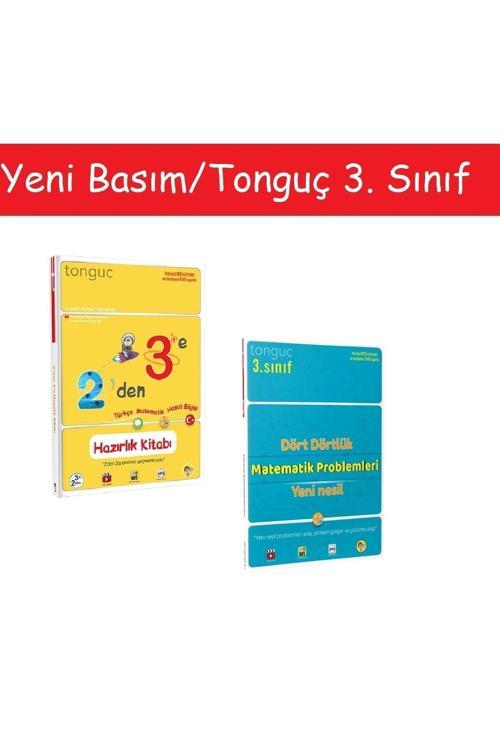 Tonguç Yayınları 2'Den 3'E Hazırlık Kitabı & 3. Sınıf Dört Dörtlük Matematik