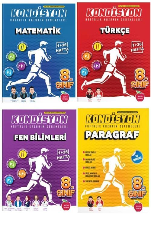 Newton Yayınları 8.Sınıf Kondisyon Matematik Türkçe Fen Bilimleri Paragraf 37 Haftadenemeyeni