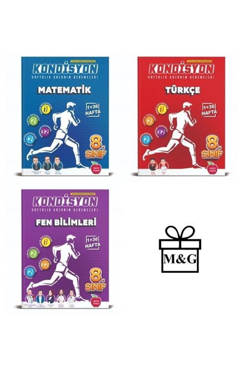 Newton Yayınları 8.Sınıf Kondisyon Matematik Türkçe Ve Fen Bilimleri Deneme
