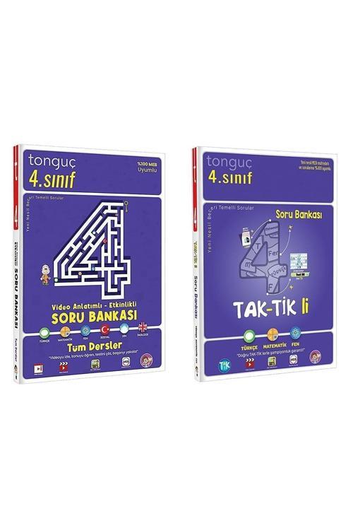 Tonguç Yayınları 4. Sınıf Tüm Dersler Video Anlatımlı Etkinlikli Taktikli Soru Bankası