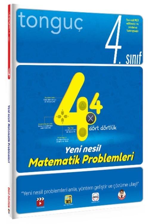 Tonguç Yayınları 4.Sınıf Dört Dörtlük Matematik Soru Bankası