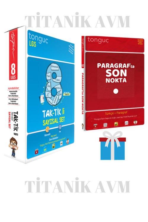 Tonguç Yayınları 8.Sınıf Taktikli Sayısal Set + Paragrafta Son Nokta Hediyeli 2' Li Set