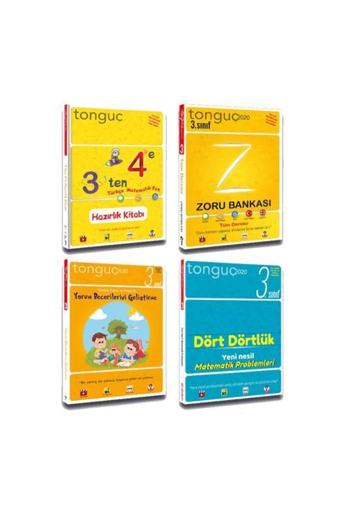 Tonguç Akademi 3. Sınıf 3 Ten 4 E Hazırlık Zoru Matematik 4 Lü Tam Set 2020