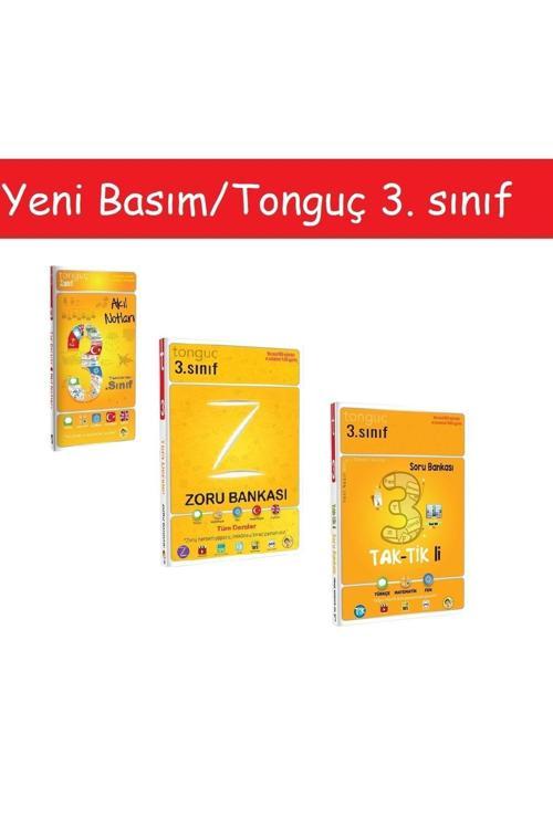 Tonguç Akademi 3. Sınıf Akıl Notları & 3. Sınıf Tüm Dersler Zoru Bankası & 3. Sınıf Taktikli Soru Bankası
