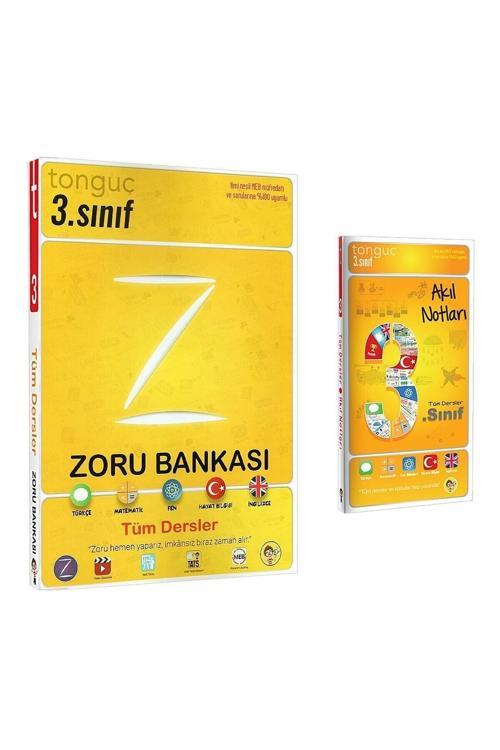 Tonguç Akademi 3. Sınıf Tüm Dersler Zoru Bankası Akıl Notları