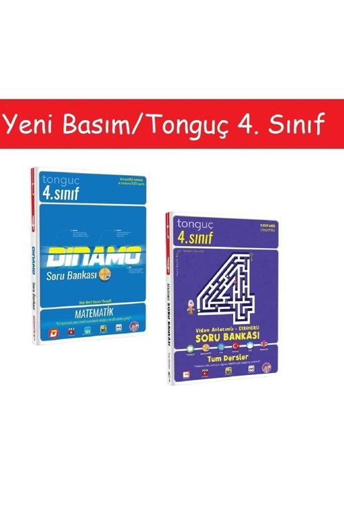 Tonguç Akademi 4. Sınıf Matematik Dinamo Soru Bankası & 4. Sınıf Tüm Dersler Video Anlatımlı-Etkinlikli Soru