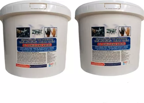 2 Adet Sanayi Tipi Granürlü El Temizleme Sabunu (Kremi) 15 kg
