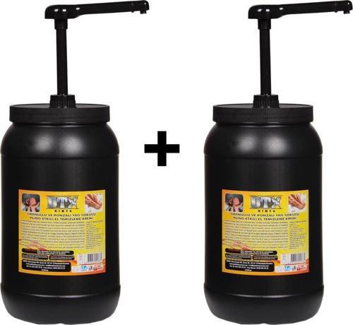 2 Adet Sanayi Tipi Ponza'lı Talaşlı El Temizleme Sabunu Kremi 3 Kg