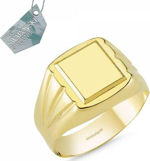 14 Ayar Altın Erkek Yüzük