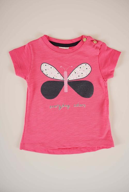 YENİ SEZON DESENLİ MODELLİ KIZ BEBEK TİŞÖRT