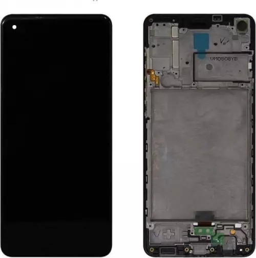 Samsung A21S SM-A217F Çıtalı  Lcd Dokunmatik Ekran