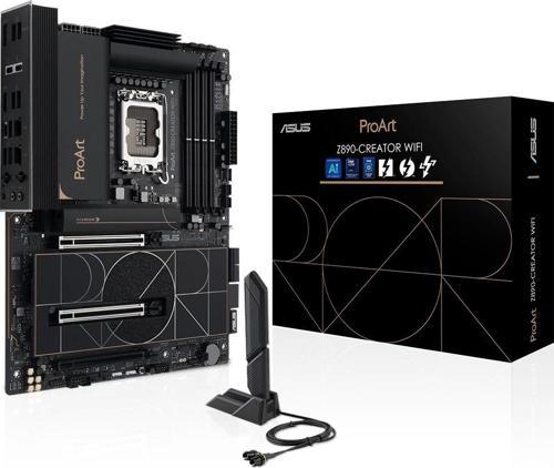 PROART Z890-CREATOR WiFi 9000mhz(OC) M.2 1851p ATX Anakart