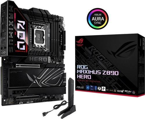 ROG MAXIMUS Z890 HERO WiFi 8800mhz(OC) RGB M.2 1851p ATX Anakart