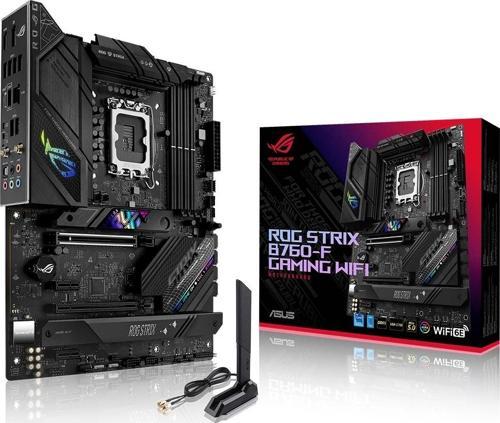 Rog Strix B760-F Gaming WIFI 7800mhz(OC) RGB M.2 1700p ATX DDR5 Anakart