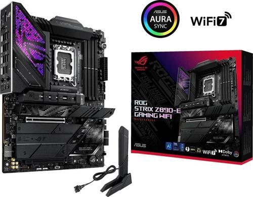 ROG STRIX Z890-E GAMING WIFI 8800mhz(OC) RGB M.2 1851p ATX Anakart