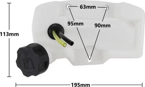 Motorlu Tırpan CG-MT 260 Benzin Deposu