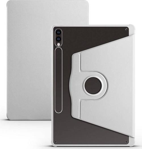 Samsung Galaxy Tab S10 Plus 12.4 Kılıf Yatay ve Dikey Standlı Dönebilen Uyku Modlu Termik Kılıf
