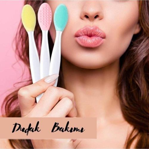 2 Adet Dudak Fırçası Peeling Etkili Gözenek Siyah Nokta Temizleyici Akne Temizleme