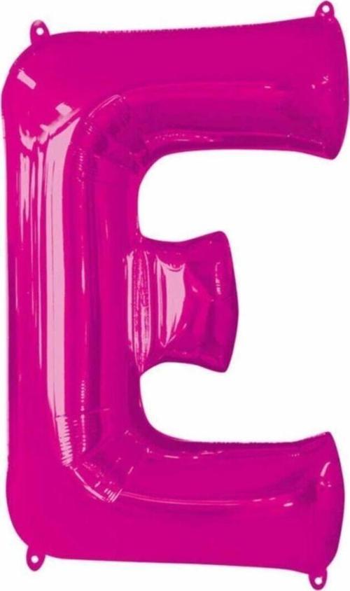 1 Metre Pembe E Harfi Folyo Harf Balon Pembe Folyo Kına Gecesi Balonu Pembe Renk