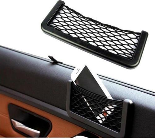 Araç Içi Fileli Pratik Göz Telefon Için Yapışkanlı Fileli Ceplik