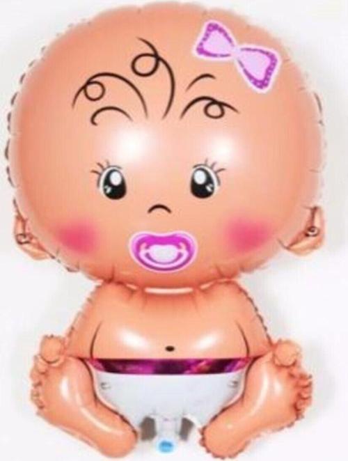 Baby Shower Kız Bebek Folyo Balon