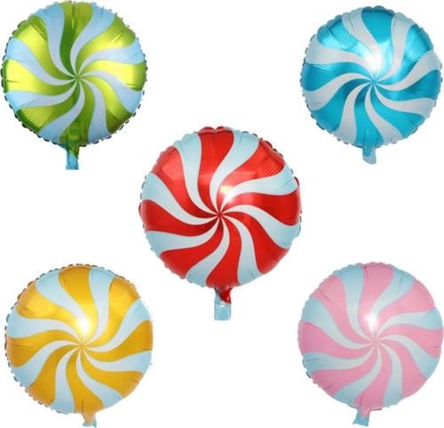 Balon Folyo Balon Lolipop 18Inç (45Cm) 5 Adet