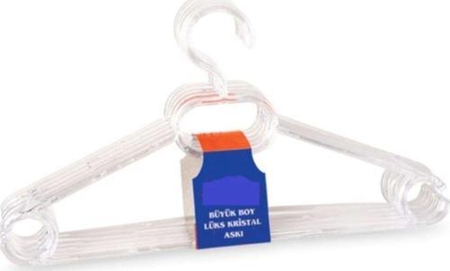 Büyük Boy Kristal Askı 6 Lı