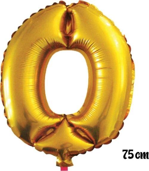 75 Cm O Harfi Folyo Balon Altın