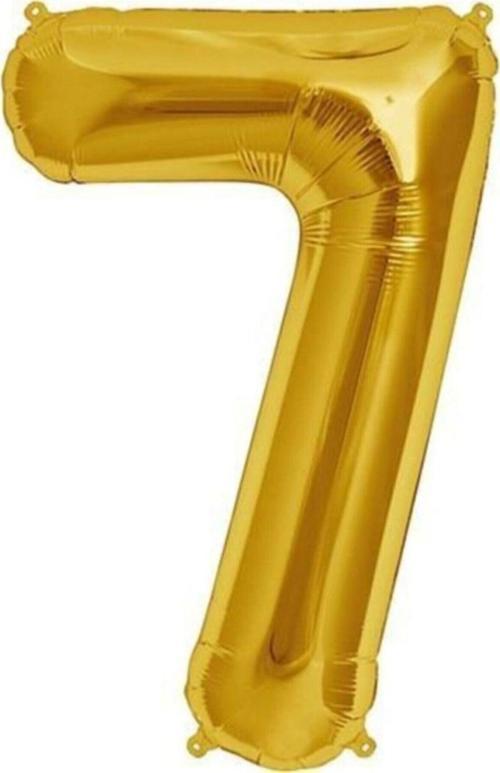 Balon Rakam Balon Folyo Orta Boy 75 Cm Gold 7