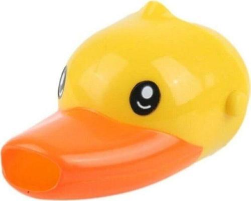 Çocuklar Için Eğitici Ve Güvenli Musluk Uzatıcı Genişletici Başlık Aparatı Ördek Figürlü