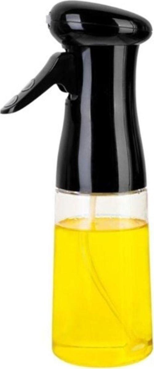 Çok Amaçlı Cam Şişe Püskürtmeli Dağıtıcı Yağdanlık Limonluk Sirke Sosluk Spreyi Siyah