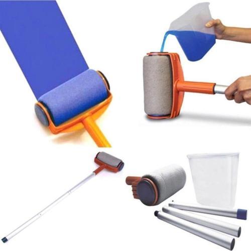 Damlatmayan Rulo Boya Fırçası Kolay Duvar Tavan Boyama Fırçası Pintar Facil