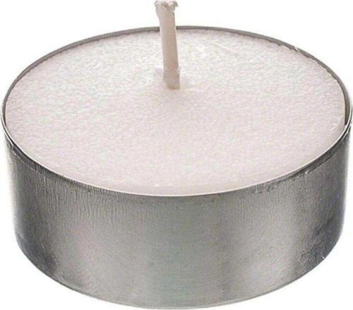Beyaz Yuvarlak Tealight Mum