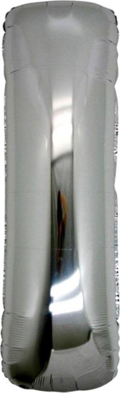 I Harf Folyo Balon Gümüş Renk 40 Inç