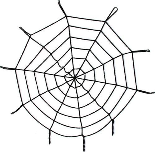 Halloween Cadılar Bayramı Örümcek Ağ Dekor Siyah 2.50 Metre