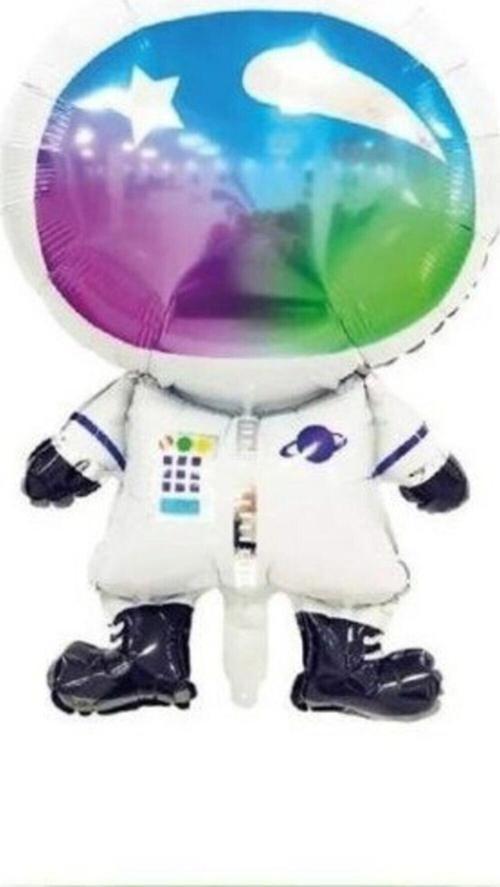 Folyo Balon Doğum Günü Balonu Balonu 80Cm Astronot