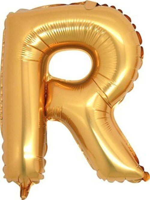 Folyo Balon Harf R 40İnc Altın P1 - Ar4509R-A