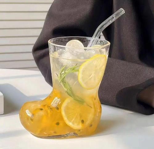 Meşrubat Soğuk Kahve Sunum Bardağı Çizme Model 550 Ml