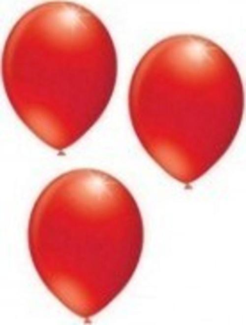 Metalik Kırmızı Balon 100 Lü