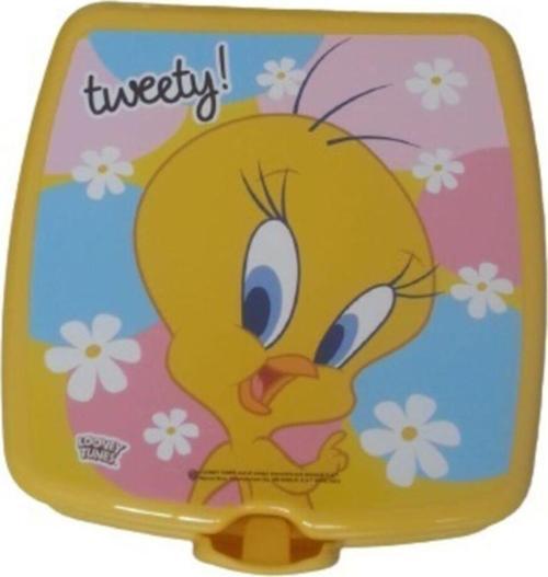 Lisanslı Tweety Plastik Beslenme Kabı Kutusu