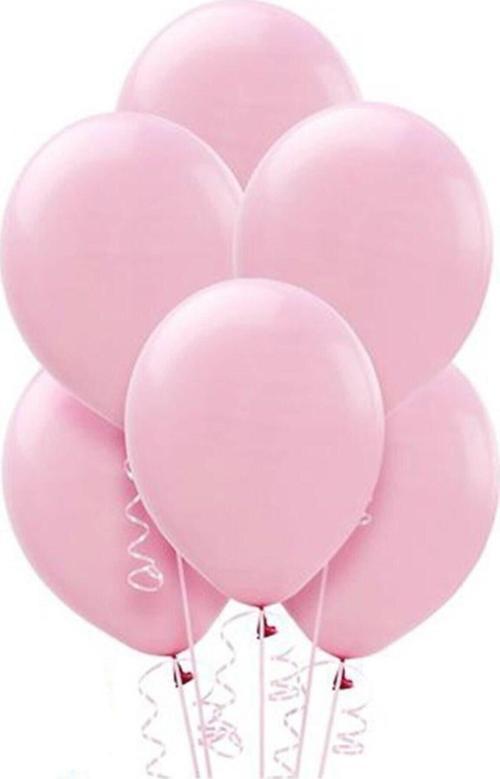 Party Shop Metalik Pembe Balon 20´Li Paket
